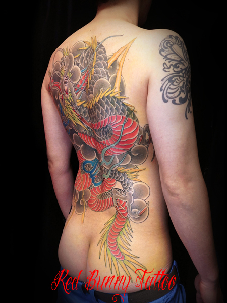 刺青　龍　デザイン